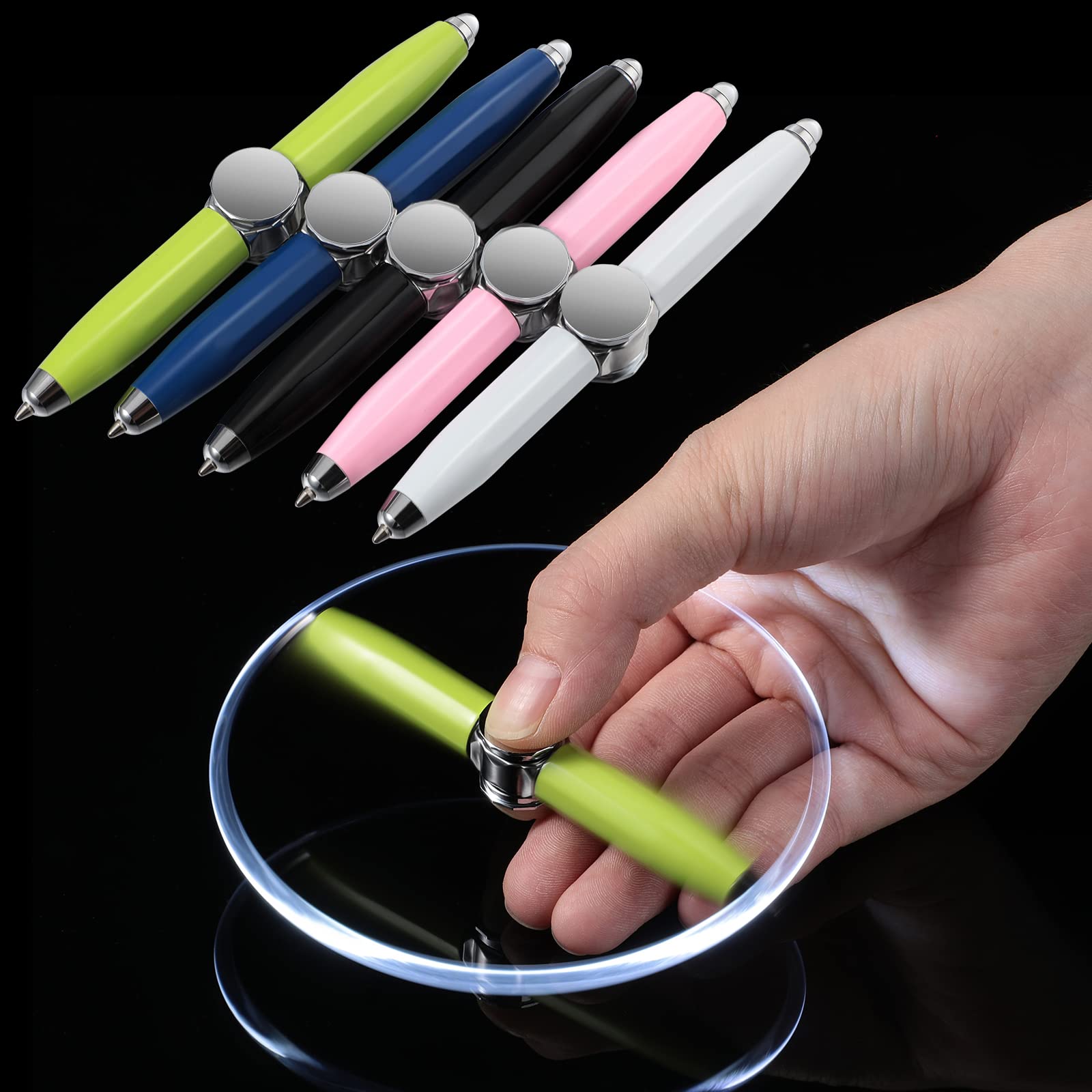 Creative Multi-Function Spinning LED Pen - The Trend
