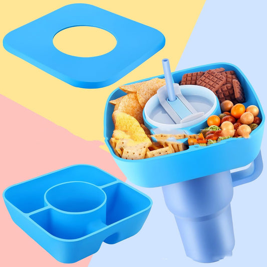 Snack With Silicone Partition Cup J
