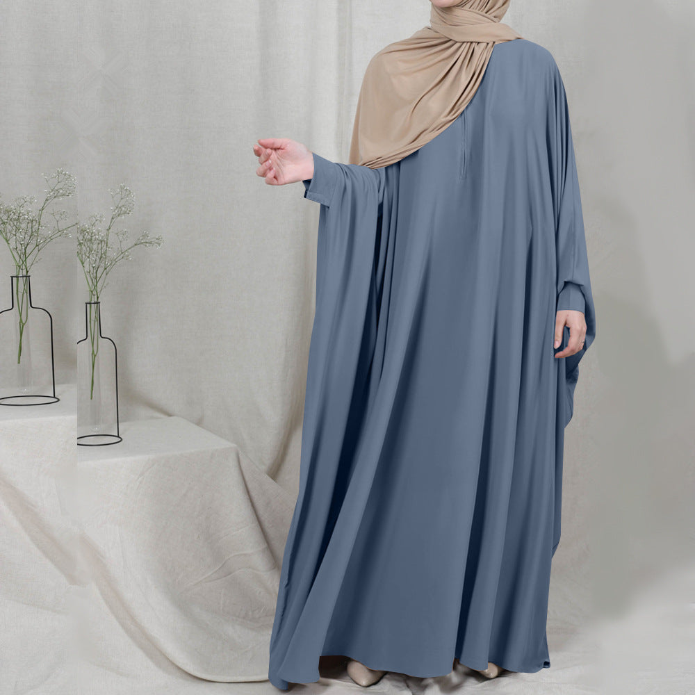 Eid Hooded Muslim Women Hijab Dress Prayer Garment Jilbab Abaya Long Khimar Full Cover Ramadan Gown Abayas Islamic Clothes Niqab