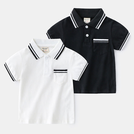 Boys' T-Shirt Summer Polo Shirt - The Trend