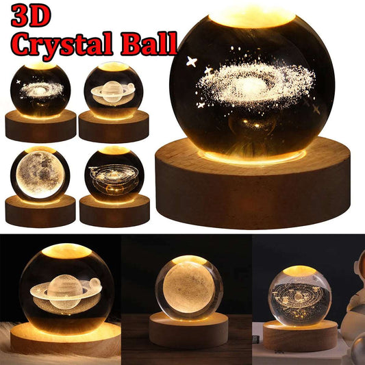 3D Planet Moon Lamp Bedroom Home Decor For Kids Party Children Birthday Gifts - The Trend