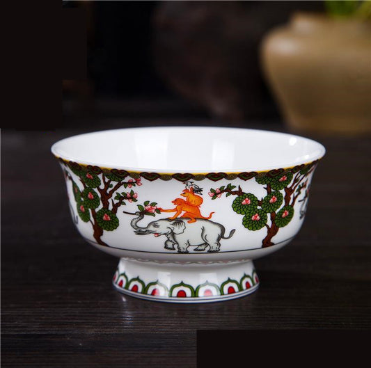 National Traditional Eight-treasure-style Dance Tableware