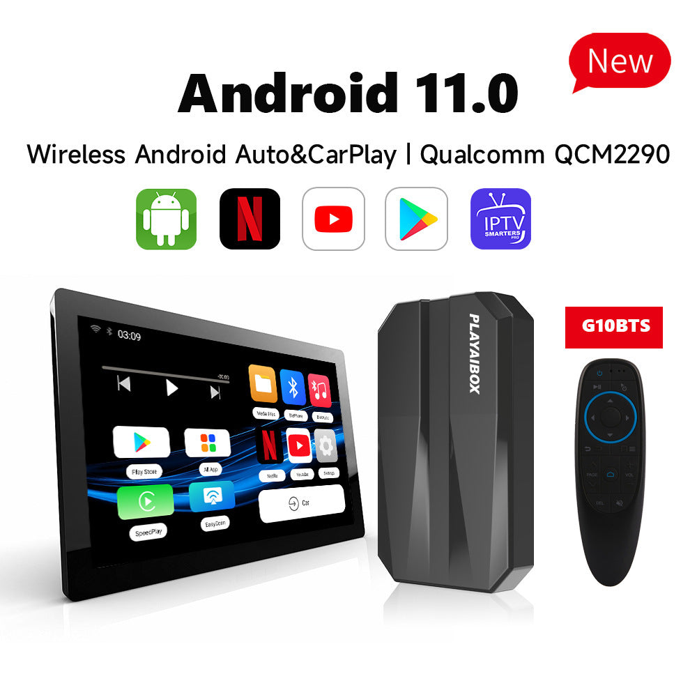 Carplay Original Car Wired To Wireless AI Box Qualcomm Android System