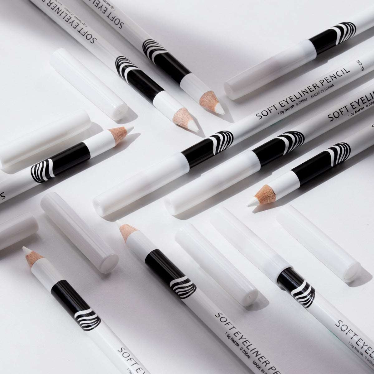 12Pcs Box White Waterproof Eyeliner Pencils - The Trend