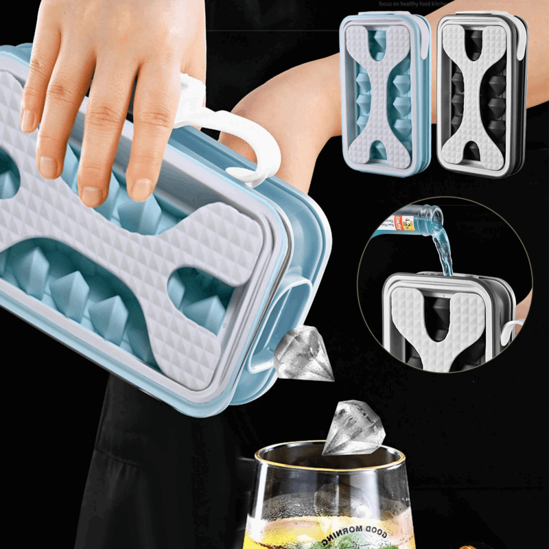 2in1 Portable Ice Cube Mould Bottle Creative - The Trend