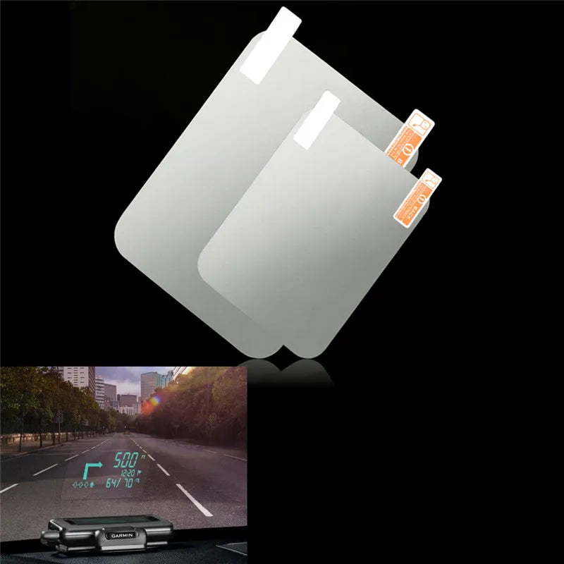Car HUD Reflective Film Head Up Display System Film OBD II Fuel Consumption Overspeed Display Auto Accessories Car Styling