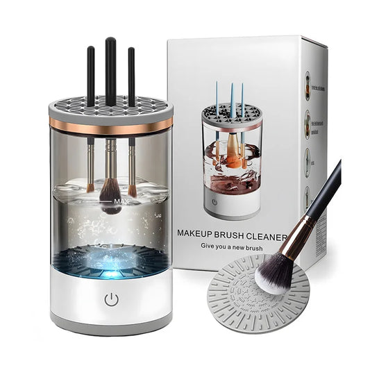 Makeup Brush Cleaner Machine 3 in 1 With USB Charging and Quick Dry Cosmetic Brush - The Trend
