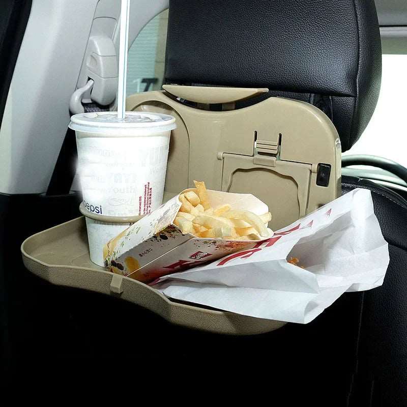 1Pc Folding Universal Car Bracket for Food Tray Drink Holder