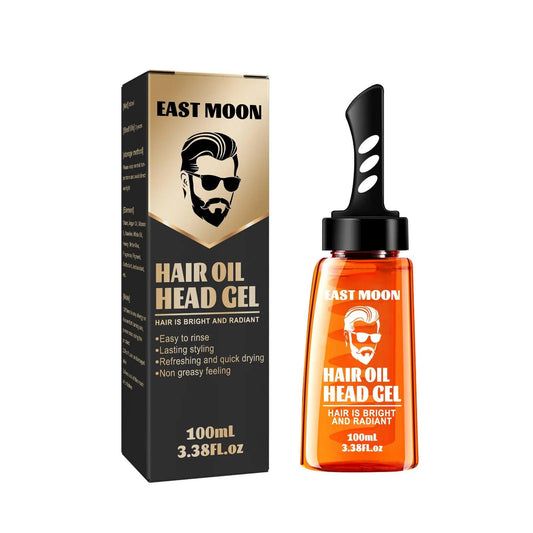 2 in 1 Hair Wax Gel With Wide Tooth Comb Men - The Trend