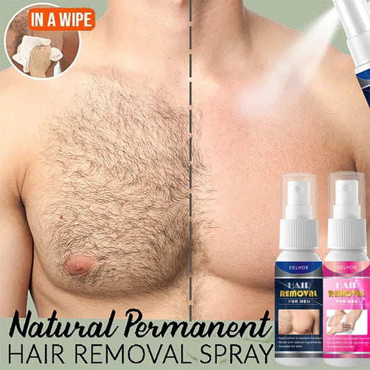 Permanent Hair Removal Spray Painless for Men Women Body Care - The Trend
