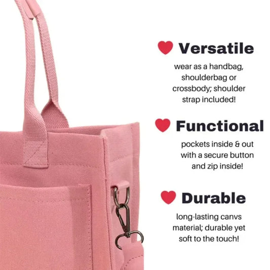 Casual Daily Canvas Tote Shoulder Bag Women - The Trend
