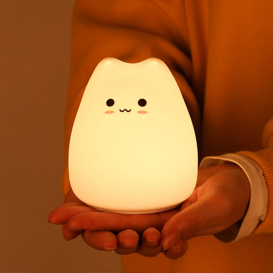 Cat Baby Night Lamp 7-color - The Trend