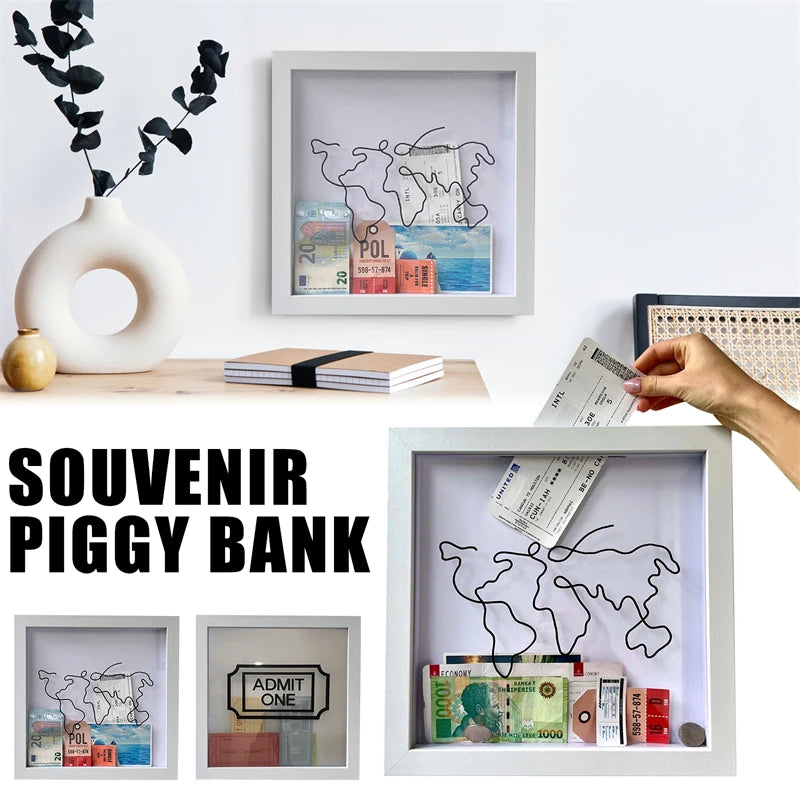 Piggy Wooden Money Saving Jar Kids - The Trend