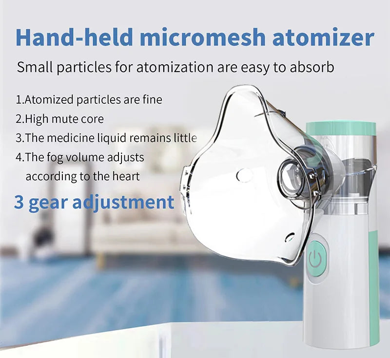 Atomizer Children Health Care Mini Portable Nebulizer Humidifier