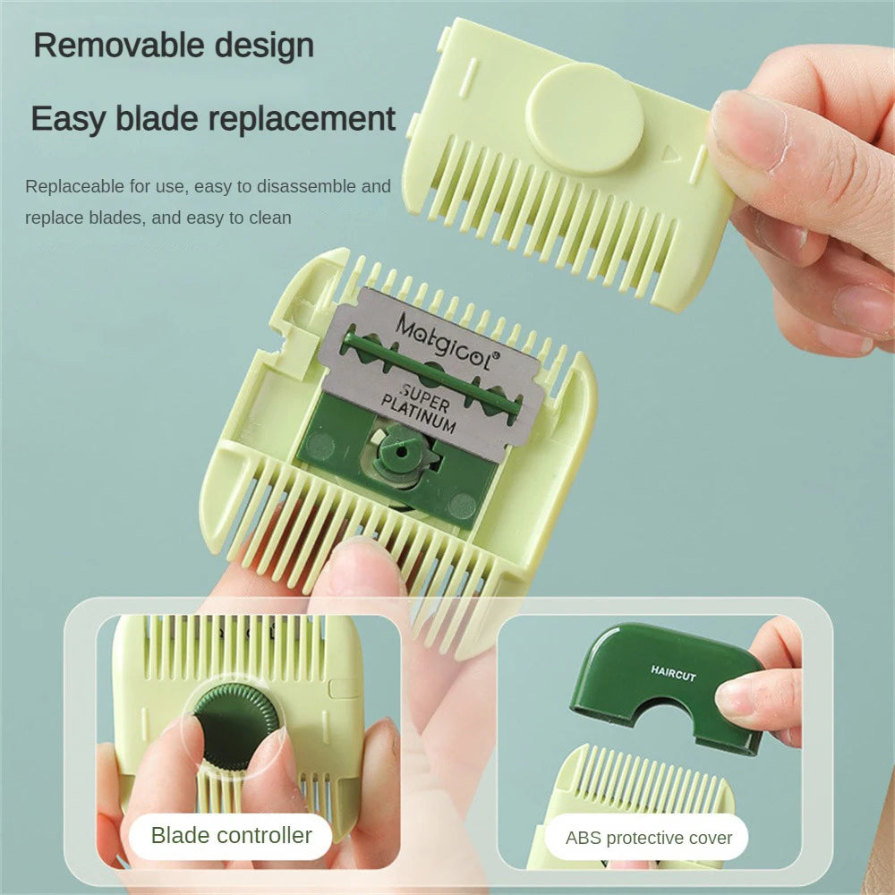 New 2 In 1 Baby HairCut And Hairdressing Comb
