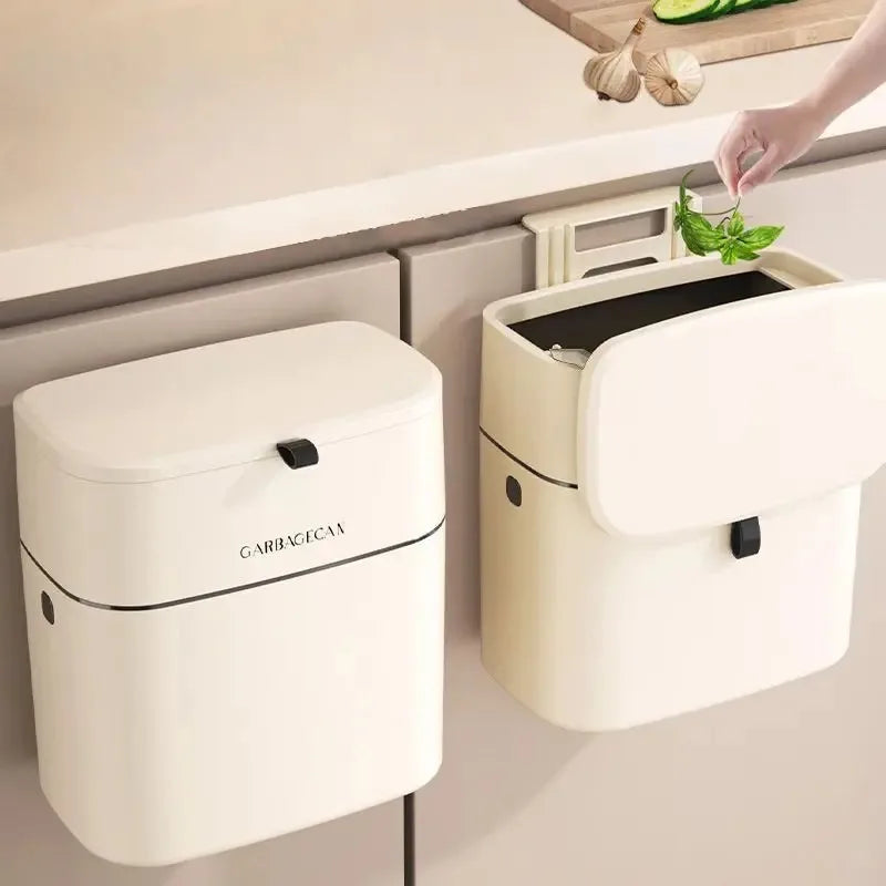 10L Wall Mounted Hanging Trash Bin - The Trend