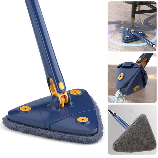 Triangle Mop 360 Rotatable Deep Cleaning Mop - The Trend