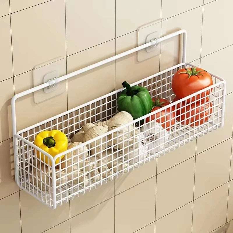 10PCS Transparent Hanging Shelf Hooks Wall Storage Rack for Kitchen Bathroom Gadgets - The Trend