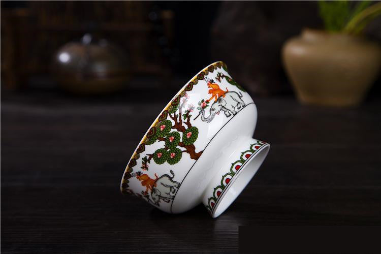 National Traditional Eight-treasure-style Dance Tableware