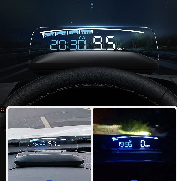 HUD Head-up Display Car Multi-function OBD Display Speed