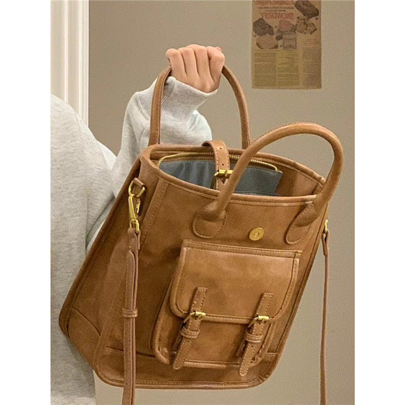Autumn And Winter Portable Tote Work Commuter All-matching Bag Women