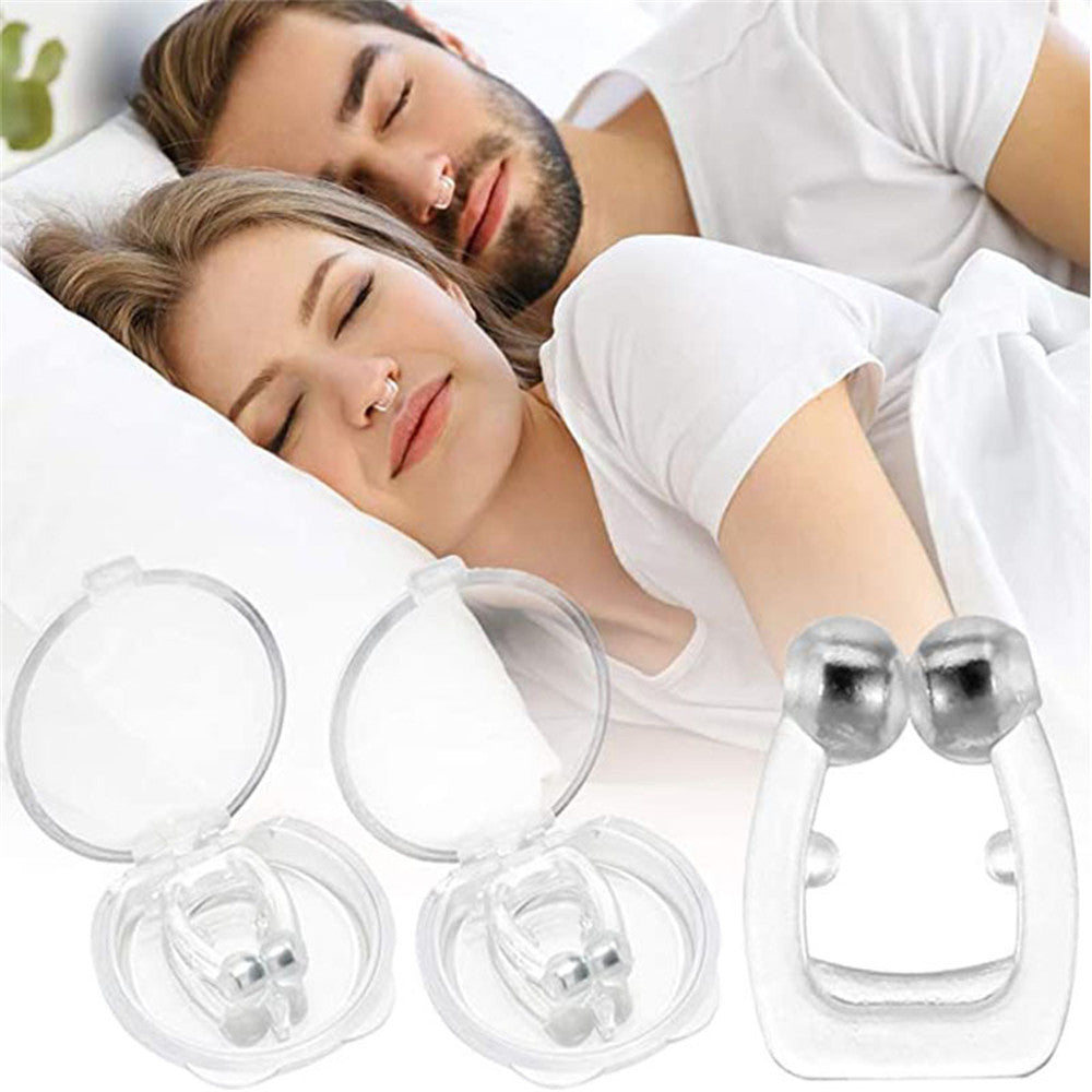 Silicone Magnetic Anti Snore Device - The Trend