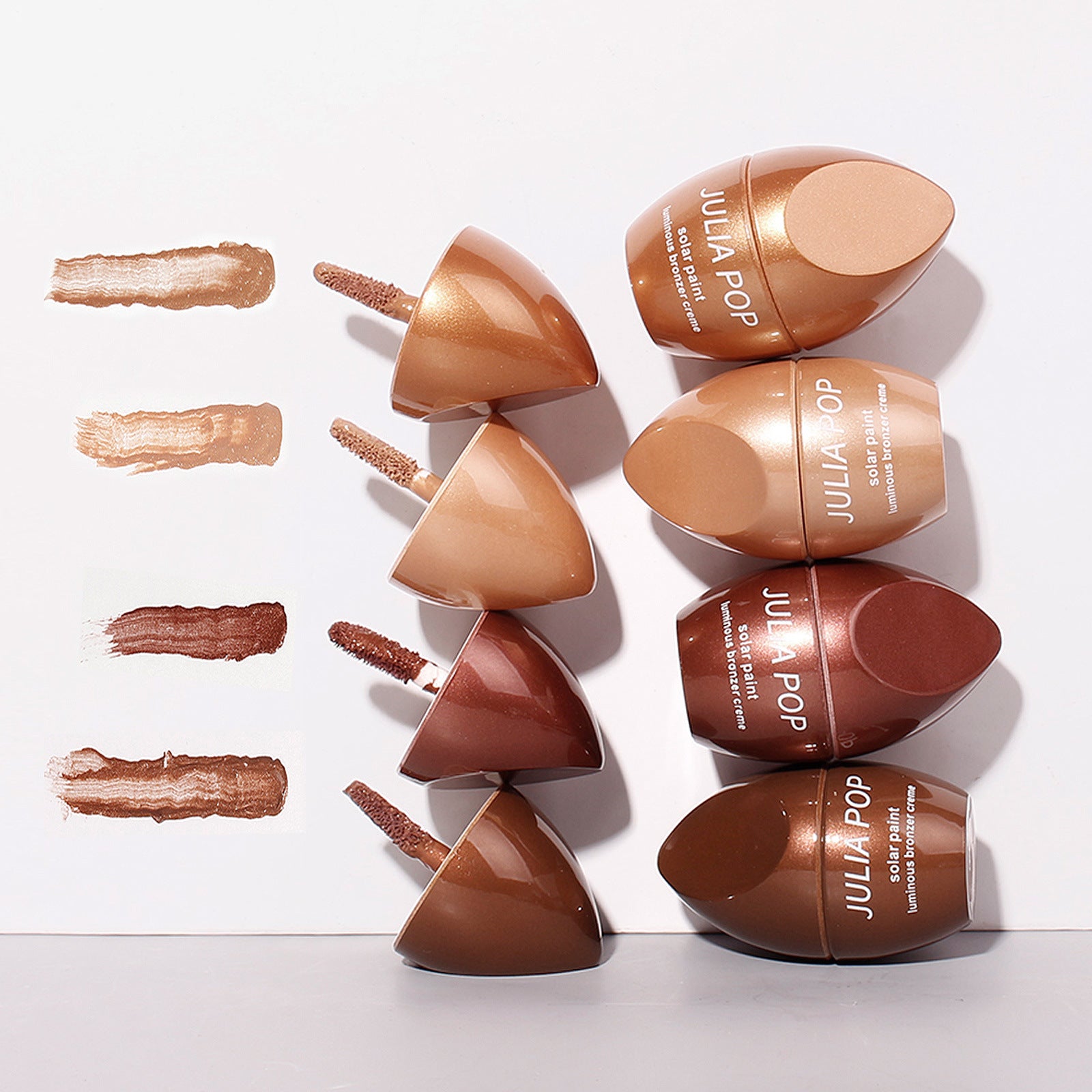 Bronze Tone Liquid Highlighted Face Mask Stick Deepens Contour Side Shadow Stereoscopic
