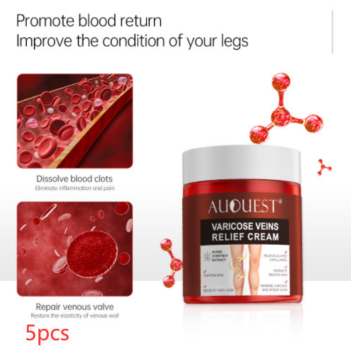Venous Cream Leg Blood Vessels Bulge Glue Small